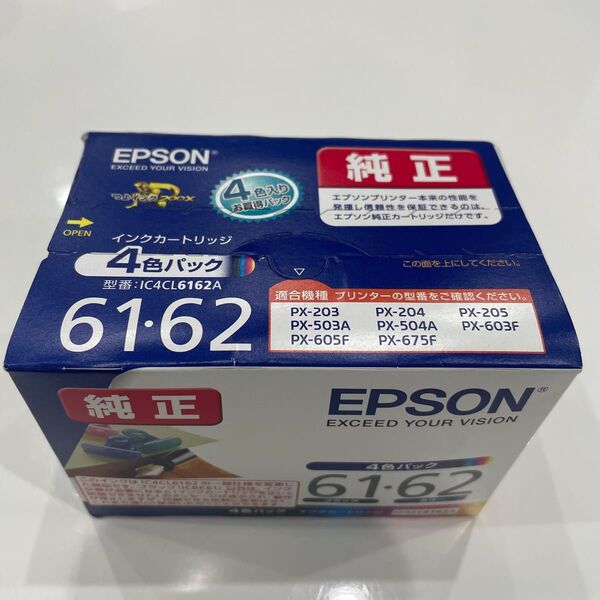 EPSON 純正インクカートリッジ 4色パック IC4CL6162A
