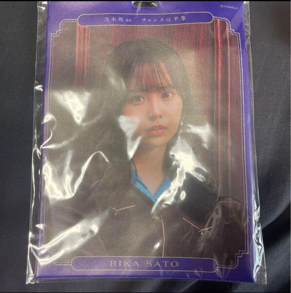 乃木坂46 佐藤璃果 個別缶バッジホルダー チャンスは平等