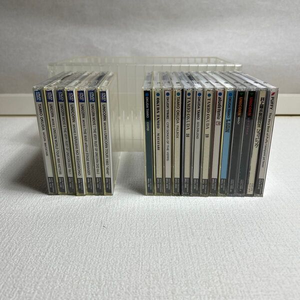 DVD/CD 奥田民生マニアックコレクション 【ユニコーン/PUFFY/井上陽水】 20作品セット 収納ケース付き