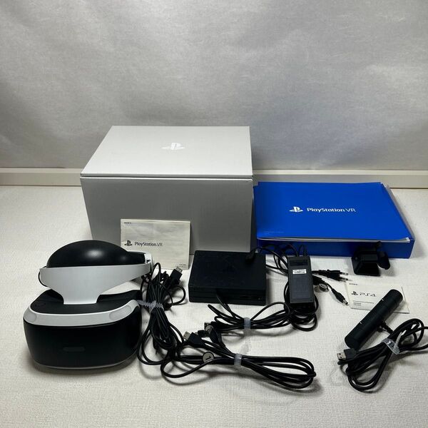 【注意!動作未確認/ジャンク品】PlayStation VR 箱付き *別売: PS4 PlayStationVRカメラ付き