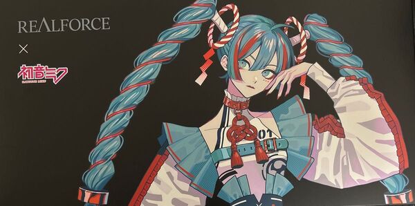 REALForce GX1 初音ミクコラボモデル X1UCM1 キーボード 日本語配列
