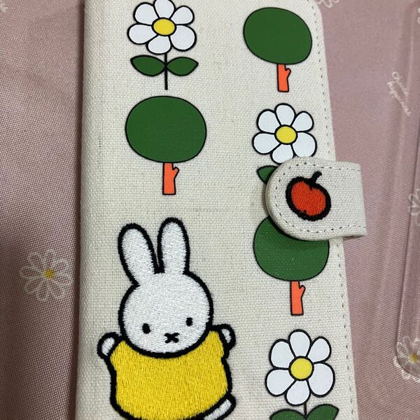 手帳型 iphone se スマホケース ミッフィー