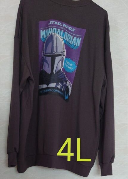 【新品】STAR WARS マンダロリアン トレーナー 4L メンズ