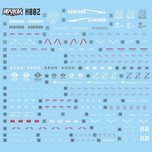 HGUC ゼータガンダム Zガンダム用水転写デカール(達人)