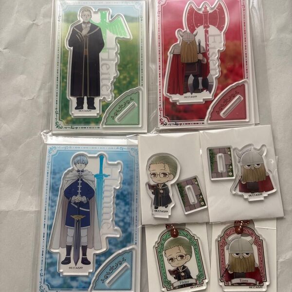 葬送のフリーレン ビッグアクリルスタンド アクリルキーホルダー ヒンメル アイゼン ハイター アクスタ アクキーダイソー セリア