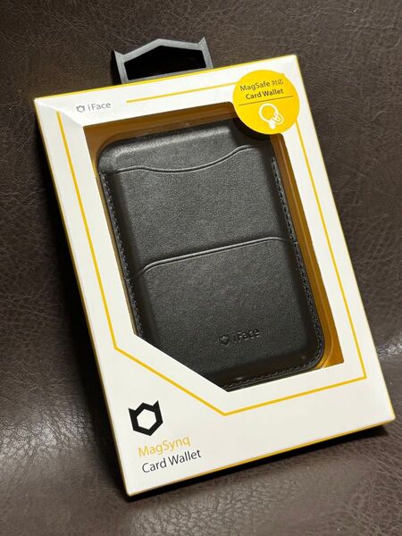 Hamee iFace MagSynq Card Wallet ブラック