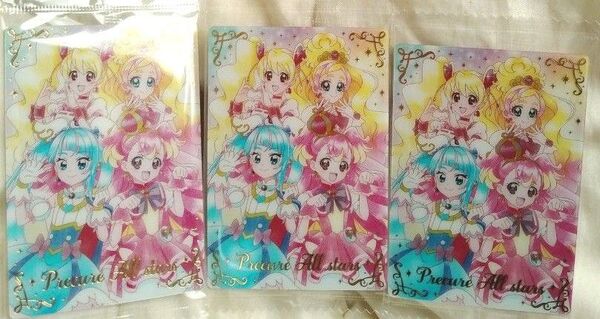 プリキュアカードウエハース9 キュアピーチ&キュアフローラ&キュアスカイ&キュアワンダフル