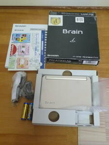  exhibition goods #SHARP computerized dictionary Brain PW-A7300-N life synthesis 