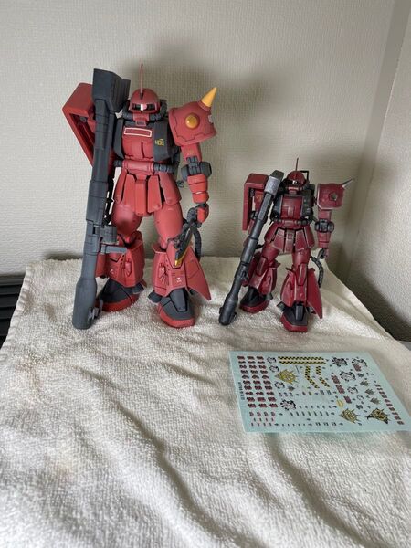 【完成品】MGジョニーライデン専用ザク/RG ジョニーライデン専用ザク MG 完成品 ガンダム ジョニー