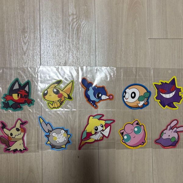 ポケモンセンター ステッカーセット