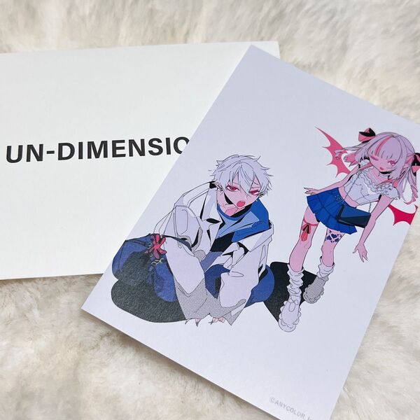 1888→1555→1444タイムセールundimension アンディメンション 葛葉 魔界ノりりむ 特典ポストカード
