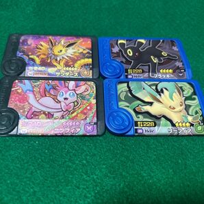 ポケモンフレンダ ブイズ 4弾 サンダース、ニンフィア、ブラッキー、リーフィア セット スーパートレジャー フレンダ