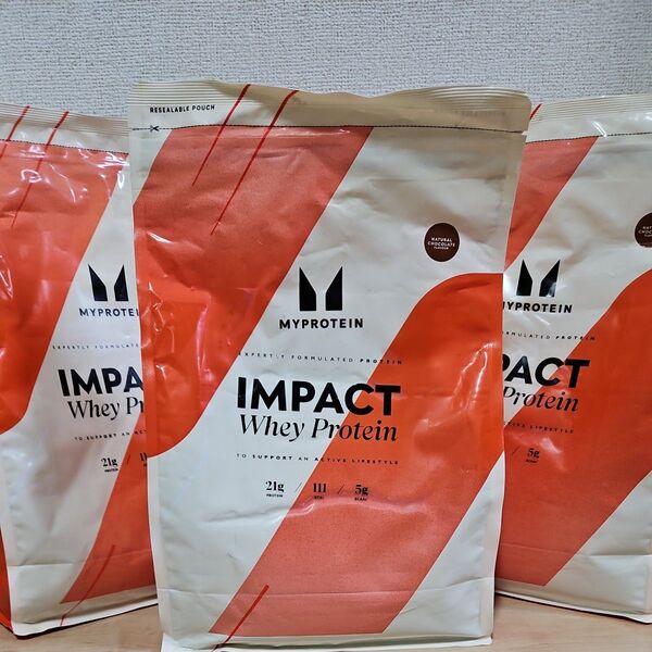 マイプロテイン IMPACT WHEY 2.5kg x 3個 計 7.5kg ナチュラルチョコレート