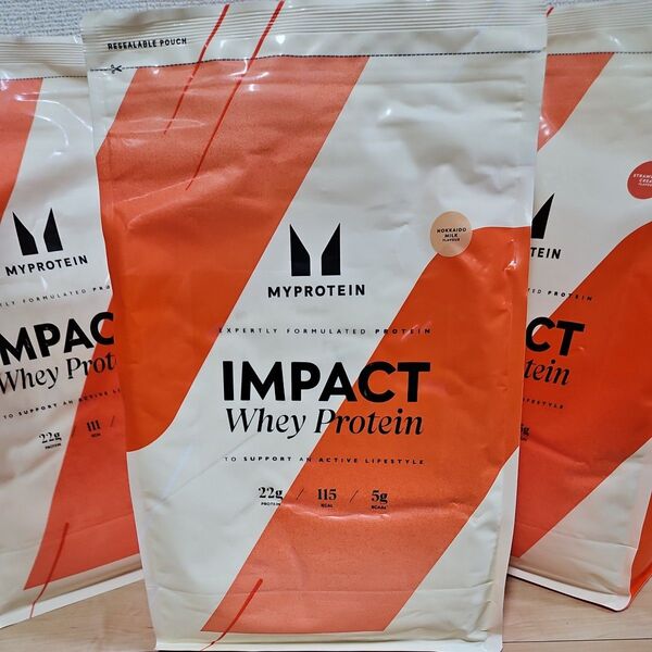 マイプロテイン IMPACTWHEY 2.5kg x 3 7.5kg ヨーグルト 北海道ミルク ストロベリークリーム