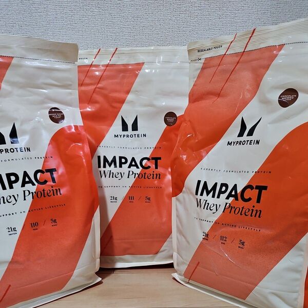 マイプロテイン IMPACTWHEY 2.5kg x 3 7.5kg ブラウンシュガーミルク チョコバナナ チョコブラウニー