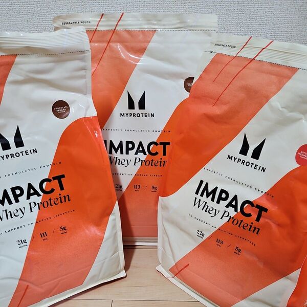 マイプロテイン IMPACTWHEY 2.5kg x 3 7.5kg チョコレートバナナ モカ ナチュラルストロベリー
