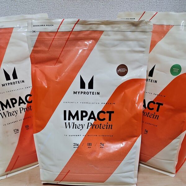 マイプロテイン IMPACTWHEY 2.5kg x 3 7.5kg ヨーグルト ナチュラルチョコレート 抹茶ラテ