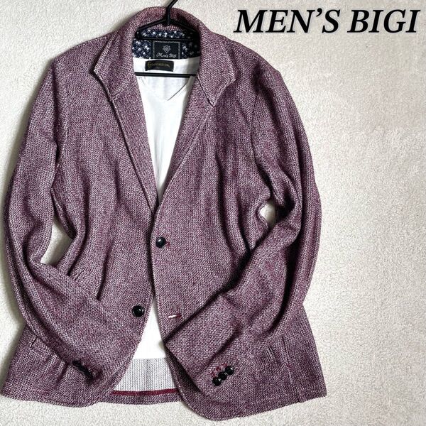 MEN’S BIGI/メンズビギ アンコンジャケット テーラードジャケット メンズ