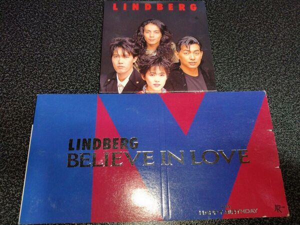 LINDBERG シングルCD「BELIEVE IN LOVE」「OH! ANGEL」2枚組