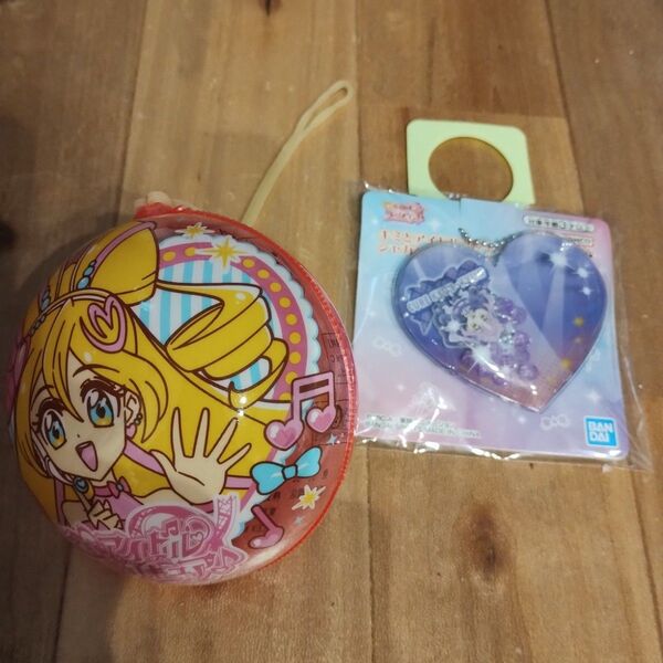 キミとアイドルプリキュア エアーヨーヨー シャカシャカキーホルダー
