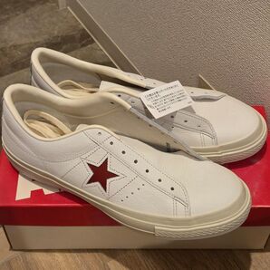 新品未使用品 CONVERSE ONE STAR J EB LEATHER