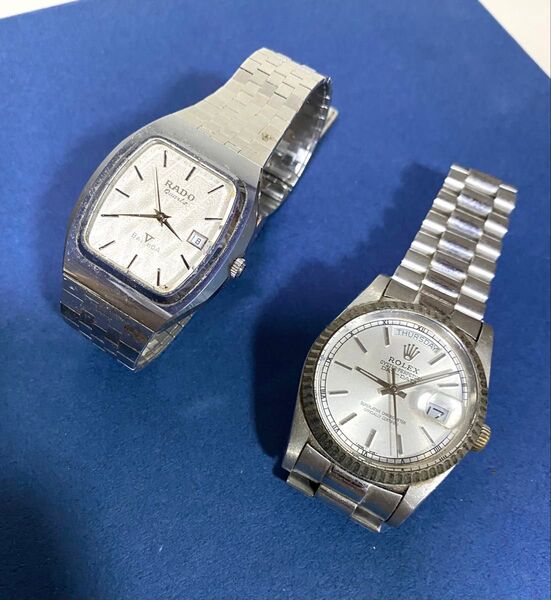 ジャンク RADO ROLEX 腕時計 自動巻き クォーツ 動作未確認 部品取りに
