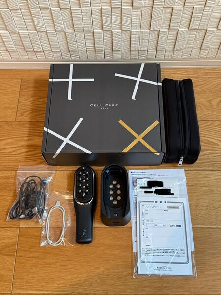 セルキュア4T++ (プラスプラス) 美顔器 長期保証有 セルキュアコットン++200枚入りを4個