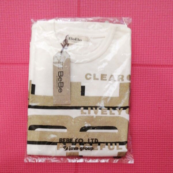 子供服 ボーイズ ガールズ BeBe Tシャツ 110センチ 新品 ネコポス発送