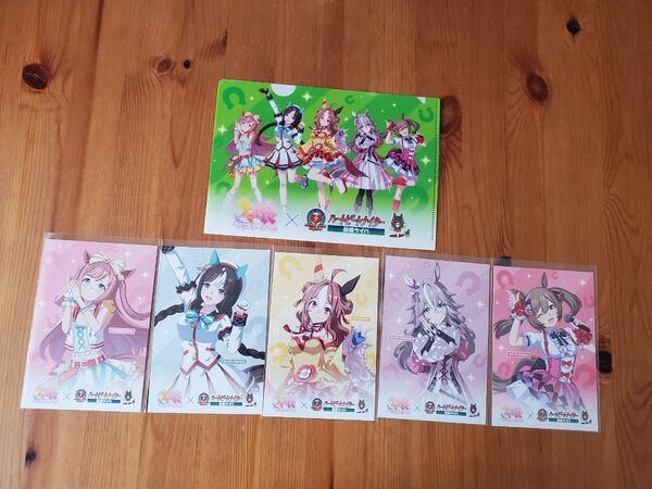 ウマ娘 船橋競馬場 スマートファルコン アグネスデジタル コパノリッキー ホッコータルマエ ワンダーアキュート クリアファイル