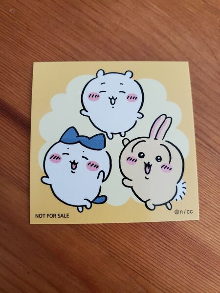 ちいかわ オリジナルステッカー POP UP STORE 限定品 非売品 数量限定 ハチワレ うさぎ ポップアップストア シール