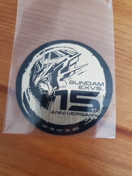 ガンダム エクストリームバーサス GANDAM EXVS 15周年 ステッカー シール 限定品 非売品