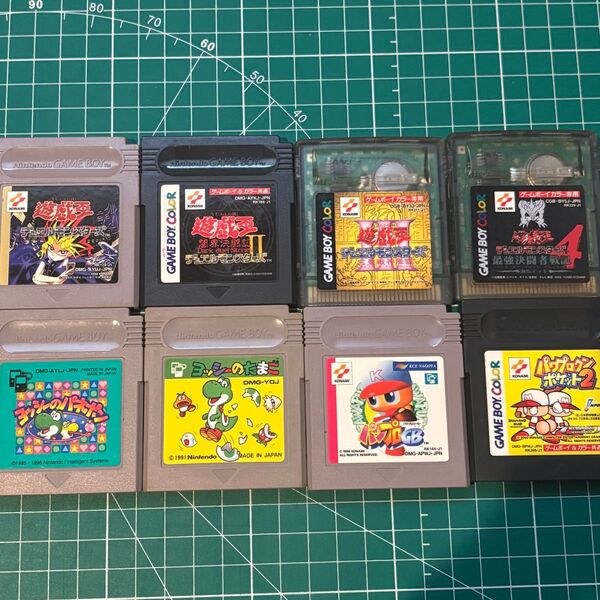 ゲームボーイ ソフト GB まとめ売り ヨッシー パワプロ 遊戯王など