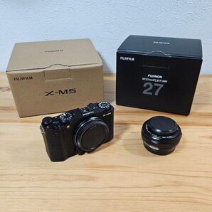 FUJIFILM X-M5ボディ XF27MM F2.8 R WRセット