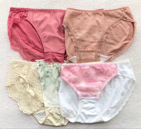 本日迄! Triumph AMOSTYLE ショーツ Lサイズ ピンク/ブラウン/ベージュ/ホワイト 4枚セット