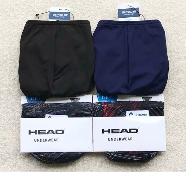 本日迄!BROS&HEAD ビキニ ブリーフ Mサイズ シンプル&デザイン 4枚セット