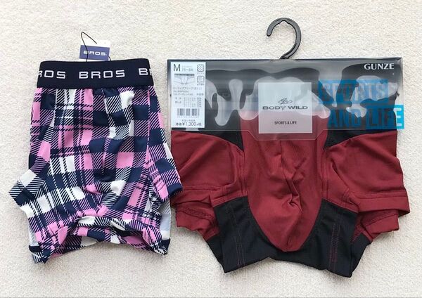 本日迄!BROS&BODY WILD ボクサーパンツ Mサイズ ローライズ 2枚セット