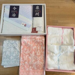 タオルセット まとめ売り バスタオル フェイスタオル ハンドタオル 新品未使用 タオル 今治タオル セット まとめて 泉州タオル