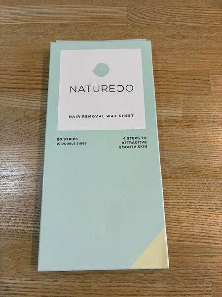 【新品未使用品】NATURECO ワックス脱毛シート 10組20枚 ナチュレコ