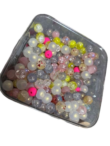 ビーズ詰め合わせ まとめ売り ハンドメイド アクセサリーパーツ
