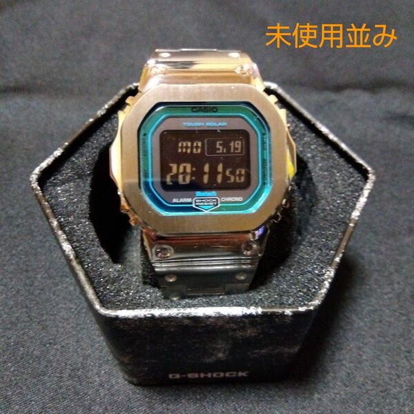 ◆未使用並み◆G-SHOCK GW-B5600 フルメタル(新品) タフソーラー