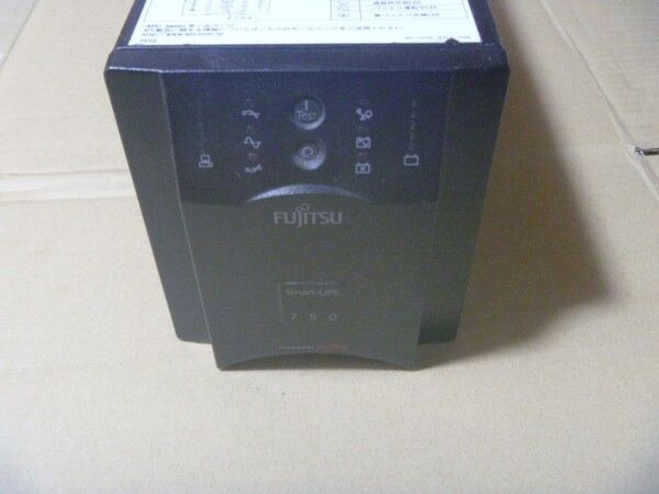 富士通 無停電電源装置 UPS 正弦波 750VA 500W Smart-UPS750J GP5SUP111 ゴム足無しジャンク品