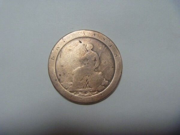 イギリス 1797年硬貨 ジョージ3世 車輪銭 古銭 コイン 外国貨幣 外国銭
