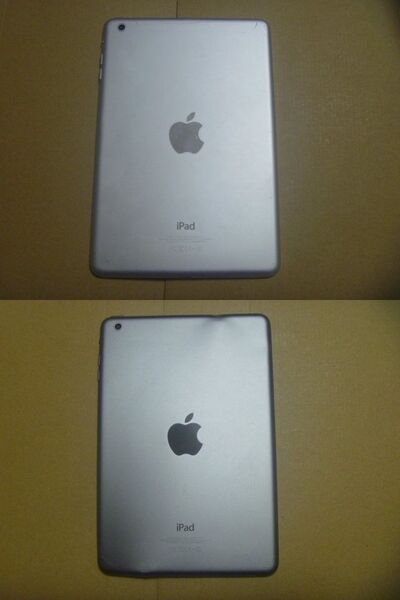 Apple iPad mini Wi-Fiモデル 2台セット iCloudからサインアウトしてから初期化済み 表示不良ジャンク品
