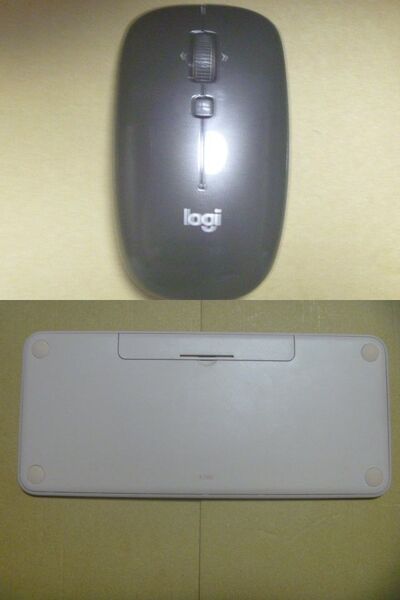 ロジクール K380RO Bluetoothキーボード M557 Bluetooth 6ボタンマウス Logicool ジャンク品
