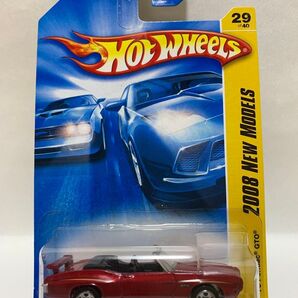 HOT WHEELS ホットウィール 2008 NEW MODELS ’70 PONTIAC GTO ポンティアック FIRST