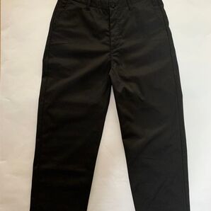 UNIVERSAL OVERALL ユニバーサル オーバーオール T-04 W34 BLACK ワーク チノ ワイドパンツ
