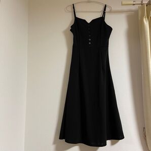 【試着・水通しのみ】S.E.U セウ Vネックキャミワンピース ワンピ SEU 韓国服
