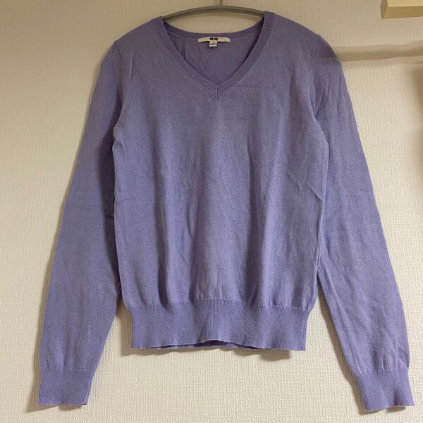 UNIQLO コットンカシミヤVネックセーター ユニクロ GU ジーユー