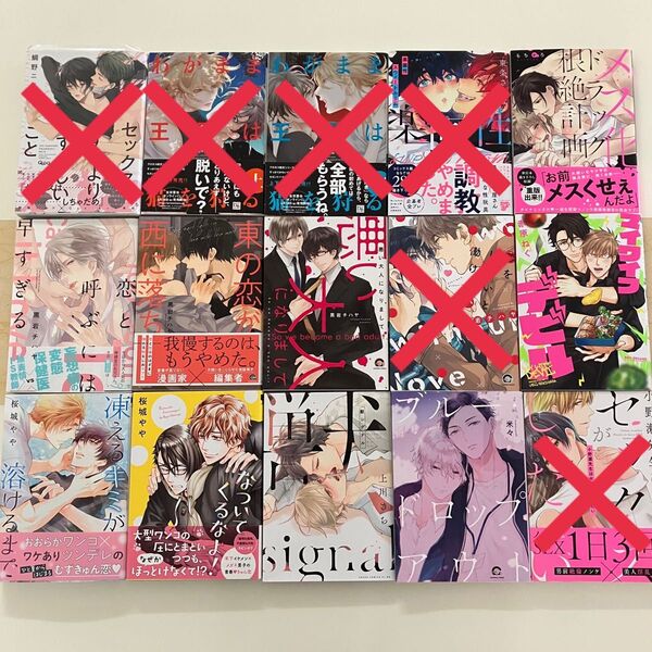 ④BLコミックセット(バラ売り可)