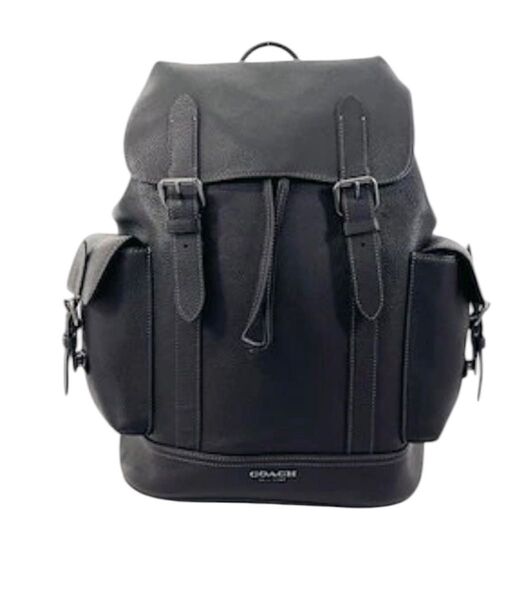 【新品】大人気!COACH バックパック リュック メンズリュック ブラック シルバー